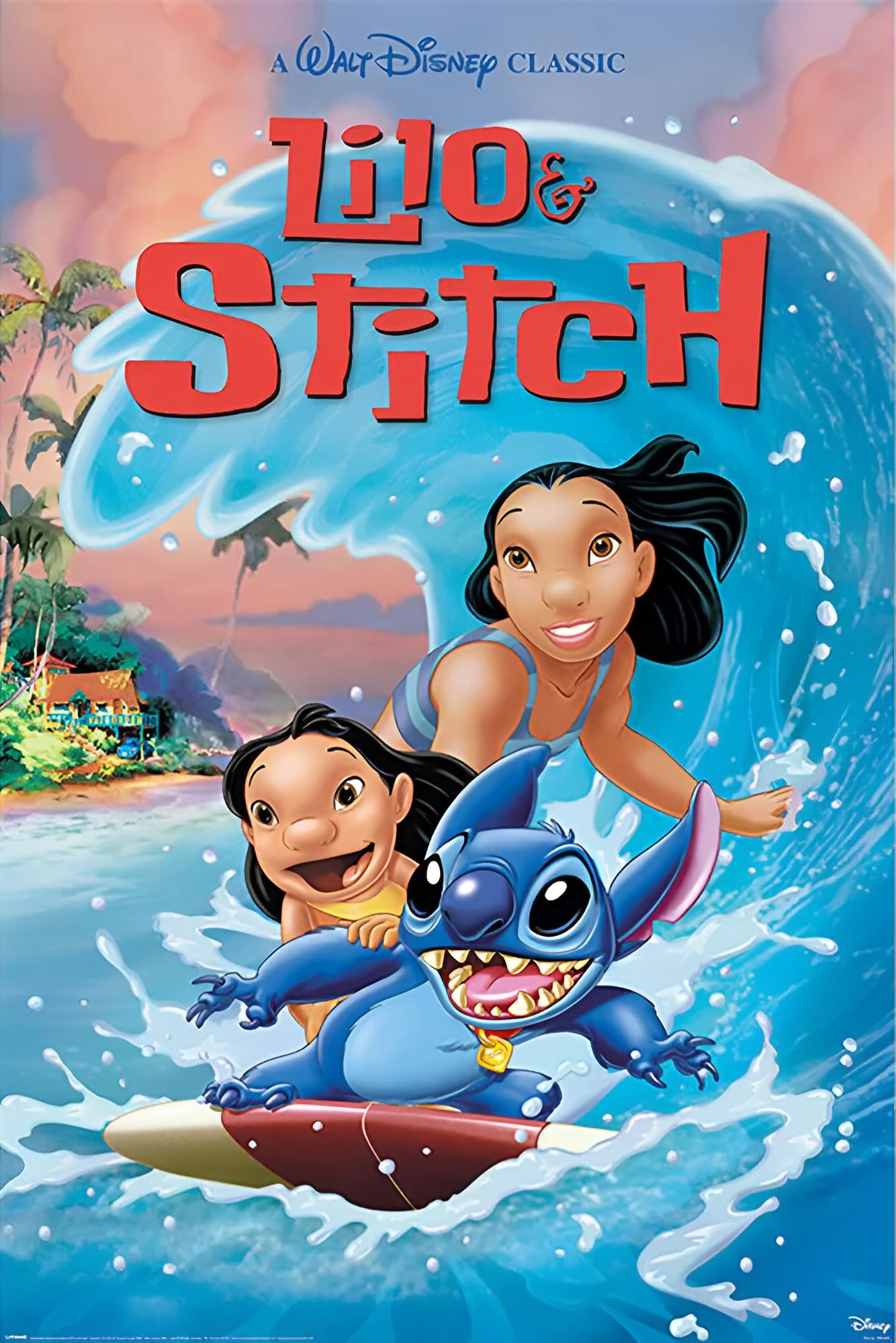 Amazon.com: BUY ART FOR LESS Officially Licensed Lilo & Stitch